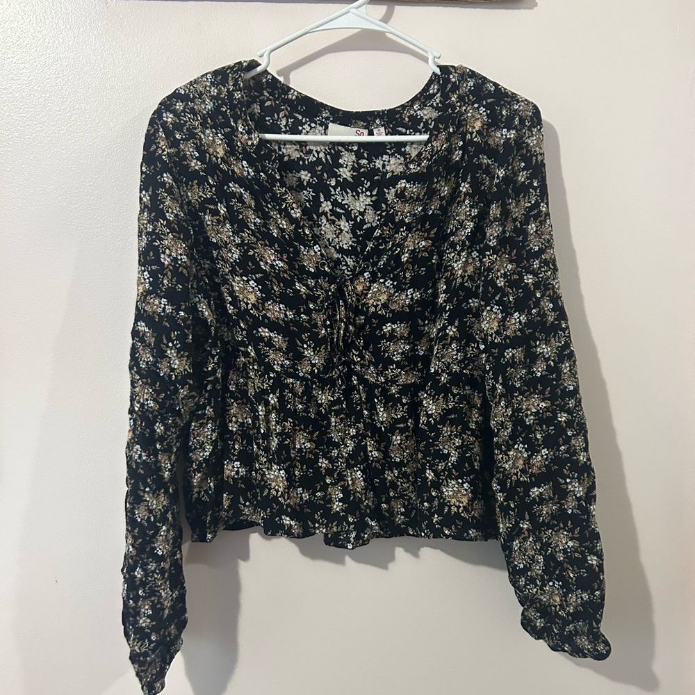 Long sleeve blouse